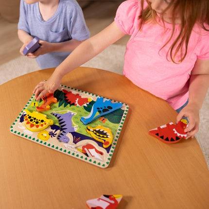 Melissa & Doug Dinosaurs Chunky Puzzle