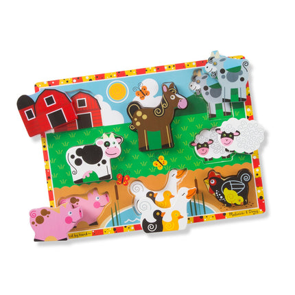Melissa & Doug Farm Chunky Puzzle