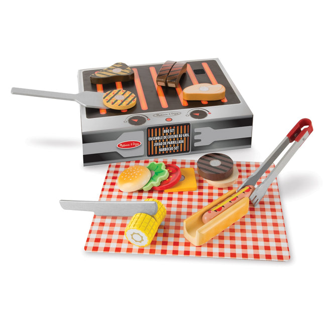 Melissa & Doug Grill & Serve Spielset Grill