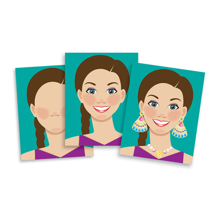 Melissa & Doug Mach-ein-Gesicht Mode-Gesichter Sticker-Pad