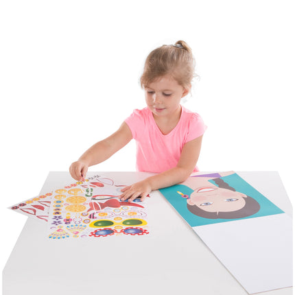 Melissa & Doug Mach-ein-Gesicht Mode-Gesichter Sticker-Pad