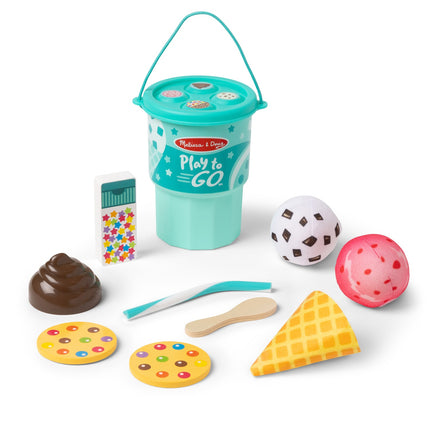 Melissa & Doug Eiscreme-Spielset zum Mitnehmen