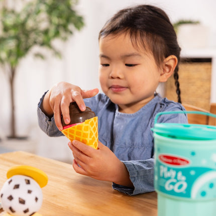 Melissa & Doug Eiscreme-Spielset zum Mitnehmen