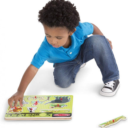 Melissa & Doug Zoo Animals Sound Puzzle