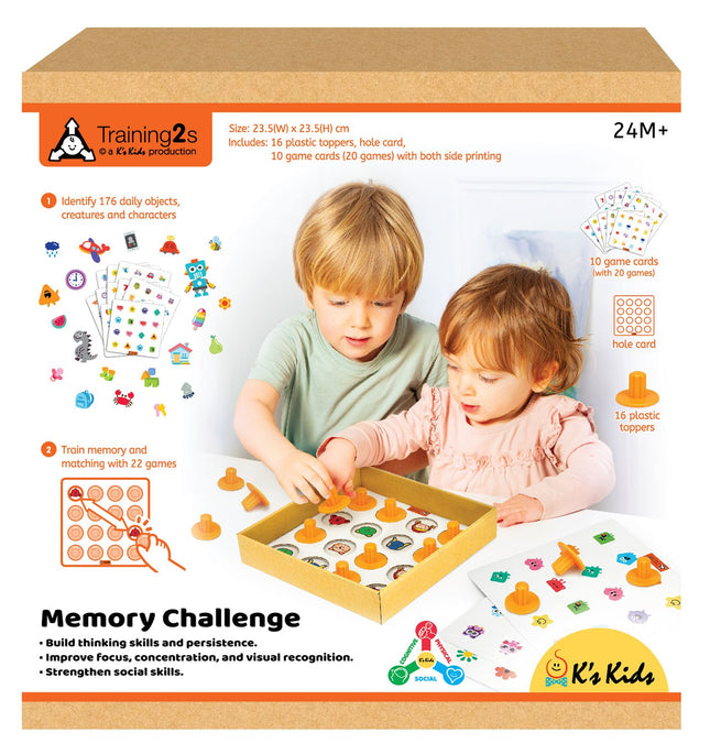 Gedächtnis-Challenge-Spiel für Kinder – Spaß, fesselnd, lehrreich