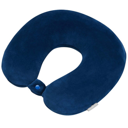 Memory Foam Neck Pillow, Midnight Blue