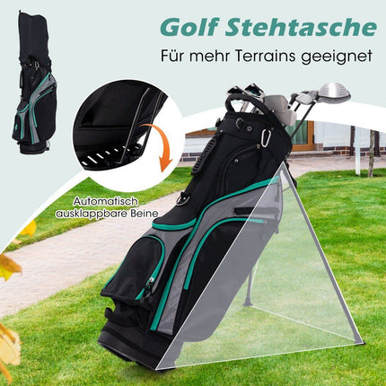 Herren 11-teiliges Golfschlägerset für Rechtshänder mit Tasche