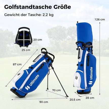 Herren 15-teiliges Golfschläger-Set mit Tasche – Rechtshand