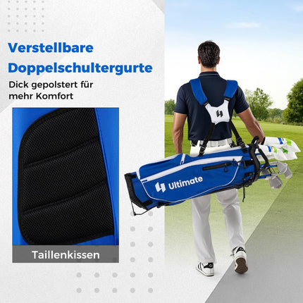 Herren 15-teiliges Golfschläger-Set mit Tasche – Rechtshand