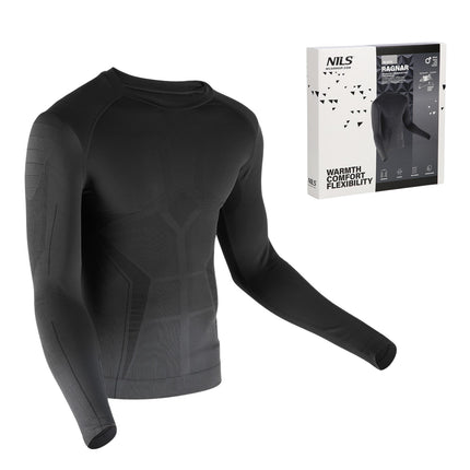 Men's Black Thermoactive Top, L/XL