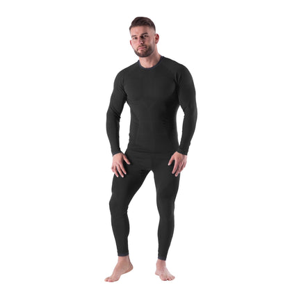 Men's Black Thermoactive Top, L/XL