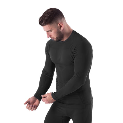 Men's Black Thermoactive Top, L/XL