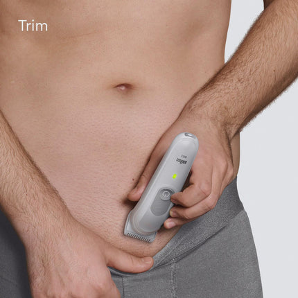 Herren-Bodygroomer mit SkinGuard, wasserdicht, 80 Min. Akkulaufzeit