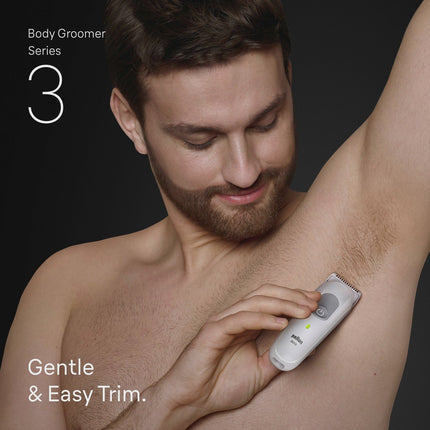 Herren-Bodygroomer mit SkinGuard, wasserdicht, 80 Min. Akkulaufzeit