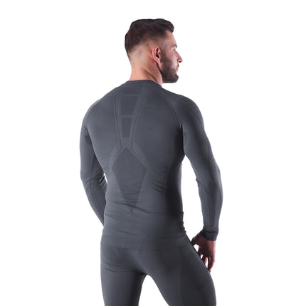 Herren Thermoaktiv-Oberteil Grau, S/M