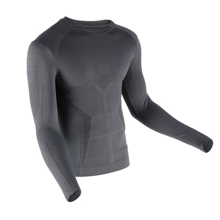 Herren Thermoaktiv-Oberteil Grau, S/M