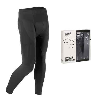 Men's Thermoactive Pants, Black, 2XL/3XL