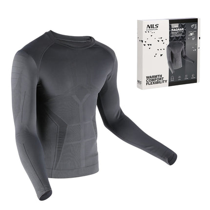 Men's Thermoactive Top, Gray, 2XL/3XL