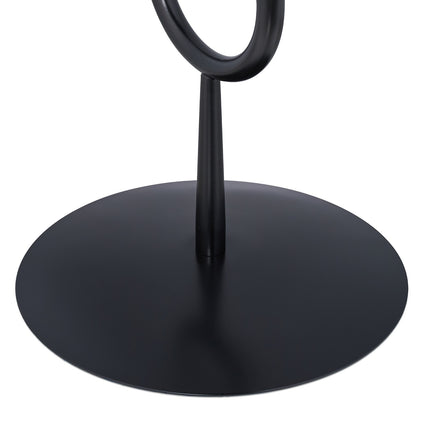Men's valet set in black with shelf
