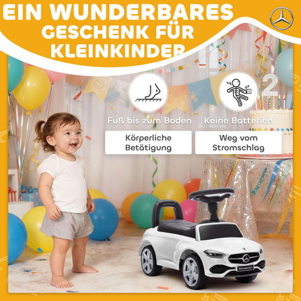 Dětské vozítko Mercedes-Benz 18-36 měsíců, bílá