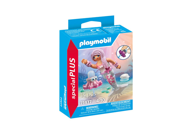Meerjungfrauen-Spielset mit Wasserspritzfunktion und Oktopus-Spielzeug