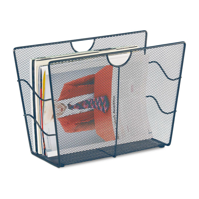 Metallgitter-Zeitschriftenständer – Freistehender Organizer