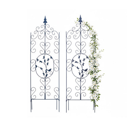 Metall-Rankgitter für Rosen und Kletterpflanzen
