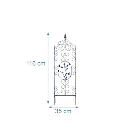 Metall-Rankgitter für Rosen und Kletterpflanzen