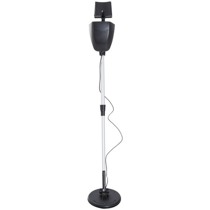 Wasserdichter Metalldetektor mit 16,5 cm Spule, einstellbare Länge