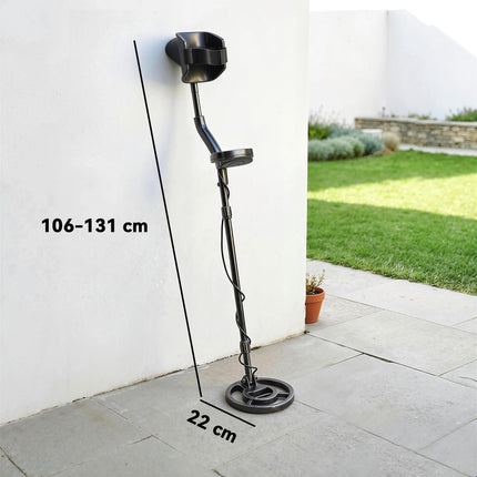 Metal Detector Set with Shovel & Headphones, 18cm Depth