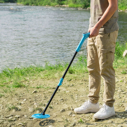 Metal Detector With LCD Display, 6 in IP68 Coil, Adjustable