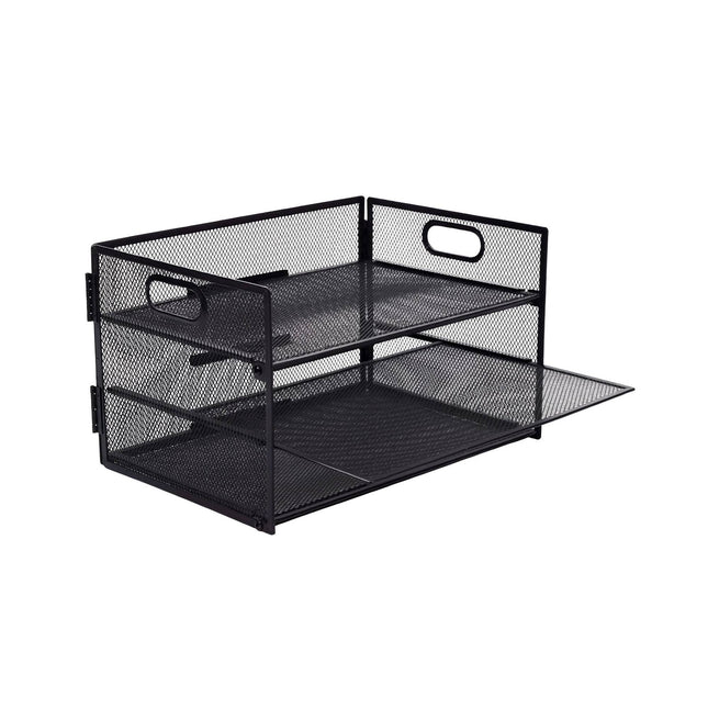 Dokumentenablage aus Metall, 3 Fächer, stapelbar