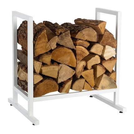 Metal Firewood Rack – Sturdy Iron Log Holder