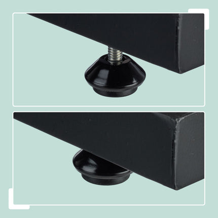 Metall-Kaminholzregal – Robustes Eisen, platzsparendes Design