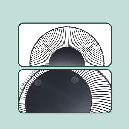 Kovová mísa na ovoce, velký mřížkový design, otevřená síť