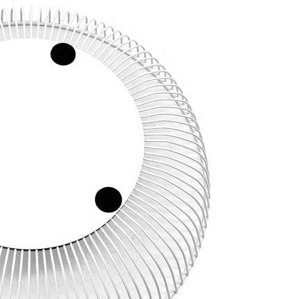 Metal Fruit Bowl, Lattice Design, Semi-Spherical Shape