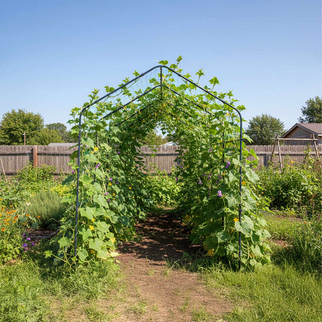 Metall-Gartenbogen-Spalier für Kletterpflanzen