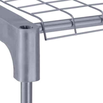 Metal Plant Rack with 4 Shelves for Indoor Use