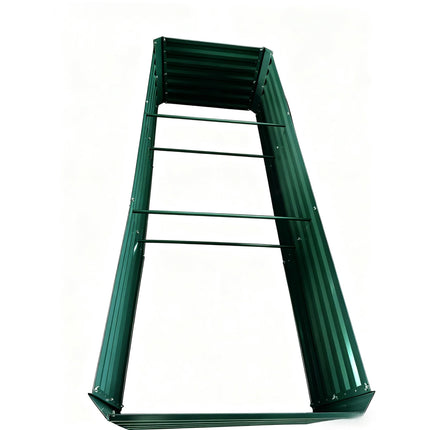 Metal Raised Garden Bed, 57x240x90cm, Galvanized Steel