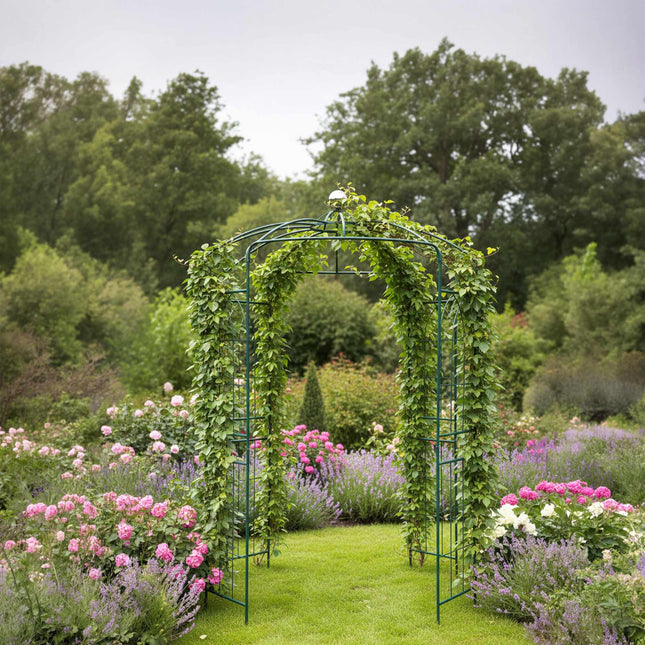 Rosenpavillon aus Metall – Freistehendes Kuppelgestell