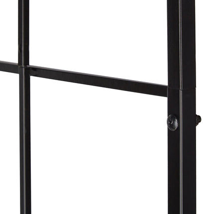 Metal Rose Arch in Black