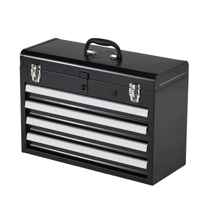 Metal Tool Box, 20.5-Inch, 4 Drawers, Locking
