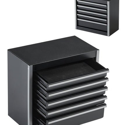 Metal Tool Box, 5-Drawer Mini Tool Chest, 8.6-Inch