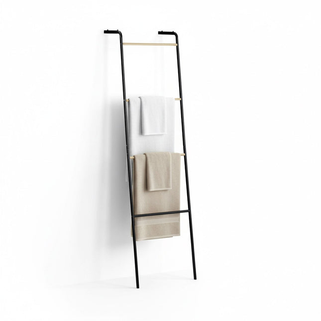 Metall-Handtuchleiter – 4 Sprossen, platzsparendes Design