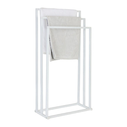 Metal Towel Stand, 3-Bar, Freestanding Design