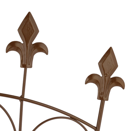 Spalier-Set aus Metall – Lilien-Design, Rankhilfe