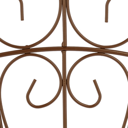 Spalier-Set aus Metall – Lilien-Design, Rankhilfe