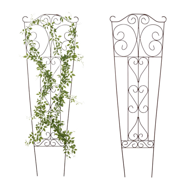 Rankgitter aus Metall für Kletterpflanzen – Dekorative Gartenstütze