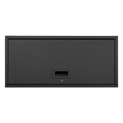 Metal Wall Cabinet 77 x 30.5 x 35.6 cm, Flip-Up Door