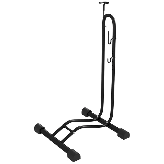 Metal bike rack - vertical and horizontal, weatherproof, 45x44x118cm
